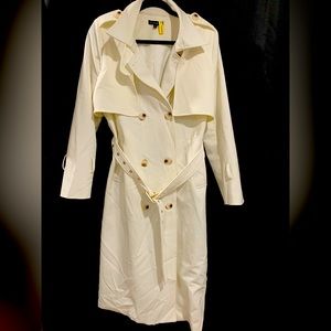 Medium Raincoat White
